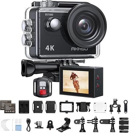 Eye Cam – Cámara Deportiva 4K con Wi‑Fi